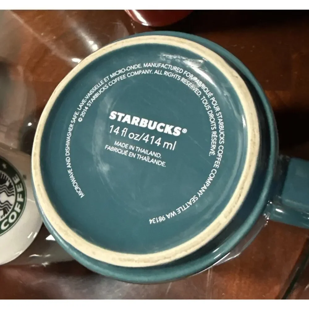 Starbucks Coffee Mug Cup Siren Logo 2006/2020/2024/2014 Red /white Mugs